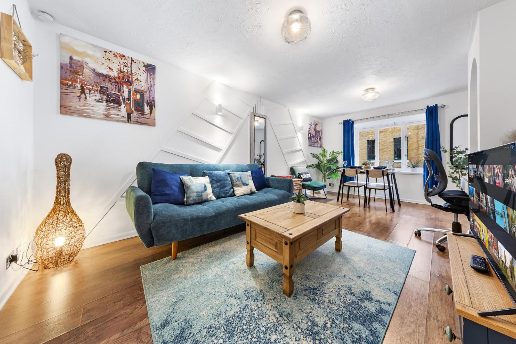 לונדון Quirky Canary 2Bed, Free Parking, Smart Tv & Games מראה חיצוני תמונה